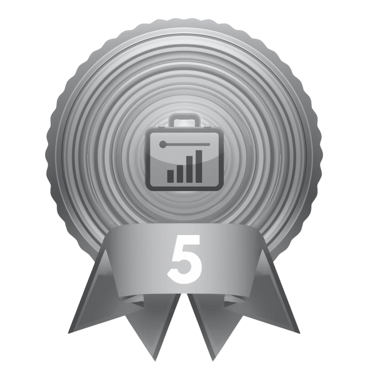 企業トラッカー・シルバーバッジ