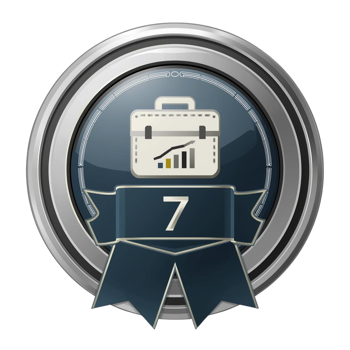 企業トラッカー・ゴールドバッジ